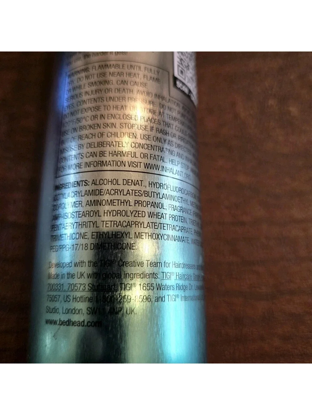 TIGI BED HEAD HARD HEAD HAIRSPRAY 11.7 OZ NEW